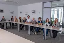 zdjęcie z wręczenia nagród Akademickiego Budżetu Obywatelskiego oraz drugiej edycji Zielonego Uniwersytetu 