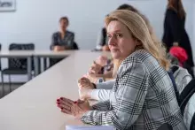 zdjęcie z wręczenia nagród Akademickiego Budżetu Obywatelskiego oraz drugiej edycji Zielonego Uniwersytetu 