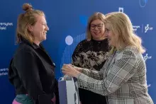 zdjęcie z wręczenia nagród Akademickiego Budżetu Obywatelskiego oraz drugiej edycji Zielonego Uniwersytetu 