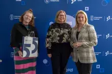 zdjęcie z wręczenia nagród Akademickiego Budżetu Obywatelskiego oraz drugiej edycji Zielonego Uniwersytetu 