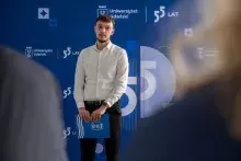 zdjęcie z wręczenia nagród Akademickiego Budżetu Obywatelskiego oraz drugiej edycji Zielonego Uniwersytetu 