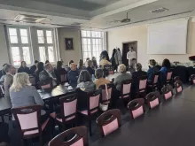 Uczestnicy spotkania Rady Ekspertów Wydziału Zarządzania