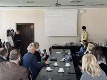 Uczestnicy spotkania Rady Ekspertów Wydziału Zarządzania