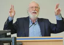 Na WZ UG odbyło się spotkanie z prof. Paulem Collierem- zdjęcie