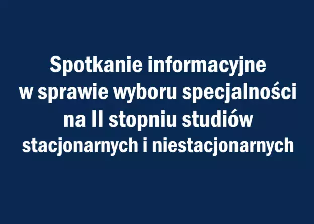 Spotkanie informacyjne w sprawie wyboru…