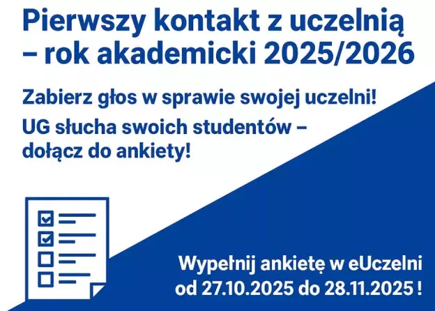 Ankieta "Pierwszy kontakt studentów z UG…