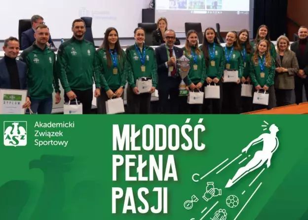 Uhonorowanie siatkarek JohnnyBros AZS UG!