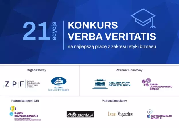 21. edycja Konkursu VERBA VERITATIS na najlepszą pracę z zakresu etyki biznesu