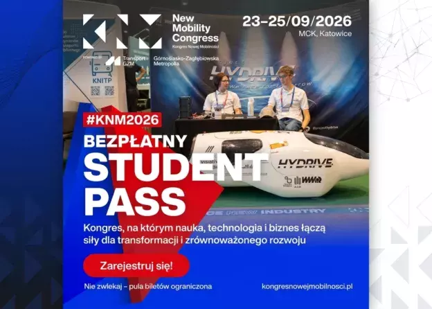 Kongres Nowej Mobilności 2026 | Bezpłatna rejestracja dla studentów